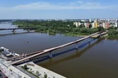 Już nie "Agrafka". Stołeczna kładka pieszo-rowerowa ma patronkę