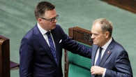 Wotum zaufania jeszcze nie teraz. Hołownia złożył Tuskowi propozycję