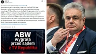 ABW wygrała w sądzie z TV Republika. „Kłamstwa wymagają sprostowania”
