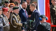 Husarze w Łasku. Prezydent i szef MON witają F-35