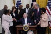 Federal holiday pressures companies to give Juneteenth off