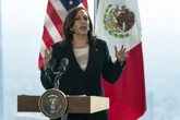 Blunt message, search for answers mark first foreign trip for VP Kamala Harris
