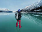 In Alaska, the rare thrill of ‘wild’ ice skating