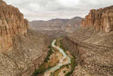 How do you paddle a disappearing river?