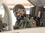 La Princesa Leonor, a los mandos de un F5: las nuevas imágenes de la formación militar de la heredera