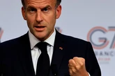 Macron concluye que "Ucrania avanza y Rusia retrocede" tras la reunión del G-7