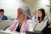 La senadora del PP y alcaldesa de Aguilar (Palencia) María José Ortega, herida grave en un accidente de tráfico