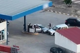 Detienen in fraganti a un peligroso fugitivo en una gasolinera de Badajoz