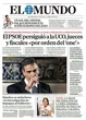 Portada de EL MUNDO del jueves 28 de mayo de 2026