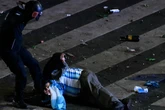 Batalla campal en el Obelisco de Buenos Aires tras la derrota de Argentina en el Mundial 2026