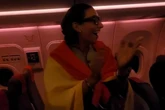 Así se vivió la victoria de España en el Mundial en este vuelo Atenas-Madrid