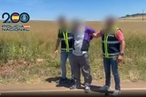 Así fue detenido el asesino confeso del cantaor flamenco Matías de Paula tras asestar varias puñaladas a un taxista e intentar robar un vehículo en una nave ganadera