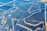 Construyen una gran muralla de paneles solares de 400 km en China (visible desde la Estación Espacial Internacional)