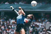 40 años de 'La mano de Dios'', así lo contó Maradona: de "tengo un chichón en la frente" a "les robé la billetera"