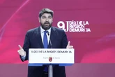 López Miras reclama una financiación "justa" y el agua como "recurso de todos" en el Día de la Región
