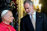 Felipe VI reconoce "el dolor causado" por los abusos en la Iglesia durante la visita del Papa