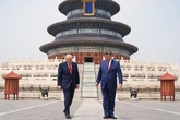 Trump y Xi escenifican en Pekín la convivencia estratégica entre dos superpotencias rivales en la nueva era del G-2