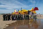 Cien toneladas en cuatro horas: así combate el fuego el Ejército del Aire