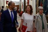 PSOE y Sumar se inclinan por tumbar en la Mesa del Congreso la enmienda de Junts y PP