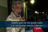El enfado de Imanol Arias en su cumpleaños con la prensa: "Sabéis que no me gusta nada y tú me gustas menos"