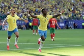 Vinicius salva a Brasil del fiasco ante la imponente superioridad de Marruecos