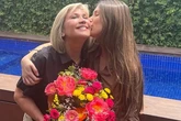 El orgullo de Julia Otero por su hija Candela, "que ya es cirujana vascular"