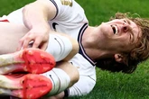 El momento de Gordon retorciéndose de dolor ante el partido contra Ghana