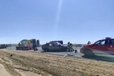 Mueren cuatro miembros de una familia, entre ellos dos adolescentes, en un accidente en la A-67 en Herrera de Pisuerga (Palencia)