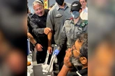 El polémico vídeo del ministro israelí Ben Gvir encarándose con los activistas detenidos de la flotilla