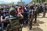 Cientos de personas rechazan un centro antiébola para estadounidenses en Kenia