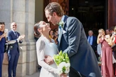Reunión de la aristocracia en la boda en Madrid de Friedrich Von Schönburg y Amanda Lange celebran su boda