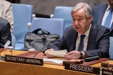 Guterres llega a Siria en una visita histórica, la primera de un jefe de la ONU desde 2009