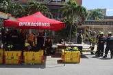 Lucha contrarreloj para salvar una semana después de los terremotos a Hernán, el portero de un edificio atrapado bajo 140 toneladas de escombros