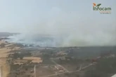 Un incendio declarado en Selas (Guadalajara) obliga a evacuar Aragoncillo y a activar la UME