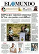Portada de EL MUNDO del sábado 4 de julio de 2026