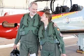 El emotivo 'hito profesional' de Felipe VI y la Princesa Leonor volando juntos en la Academia General del Aire: "Me he sentido mejor de lo que esperaba"