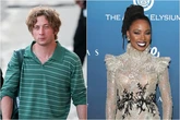 El paseo de Jeremy Allen White y su compañera de reparto en Shameless, Shanola Hampton, en Los Ángeles