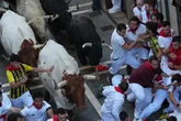 Primer encierro de San Fermín 2026: emoción y nobleza de Fuente Ymbro en un encierro veloz