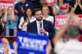 Excruciating moment JD Vance gives shout out to Mark Robinson at rally