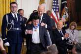 Biden awards Medal of Freedom to Michael J Fox, 18 others