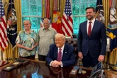 Pope Leo’s MAGA brother meets with Trump in Oval Office