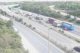 M11 closed in both directions due to two crashes near London airport