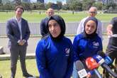 Afghanistan women cricketers reunite for a match after three years