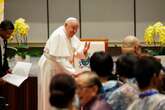 Pope Francis hails Indonesians for choosing children over cats