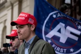 Nick Fuentes cheers when MAGA pundits call to ban third-world migrants