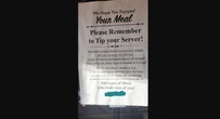 Restaurant sparks debate with ‘guilt trip’ note about tips