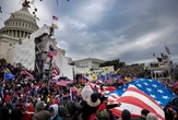 Shocking new video shows Capitol rioter charging police with flagpole
