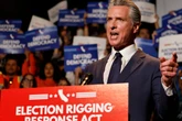 As Newsom bashed Trump in LA venue Border Patrol made arrest outside