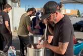 Dave Grohl spends birthday cooking for families displaced by LA fires