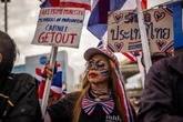 Thousands of protesters demand Thai prime minister’s resignation